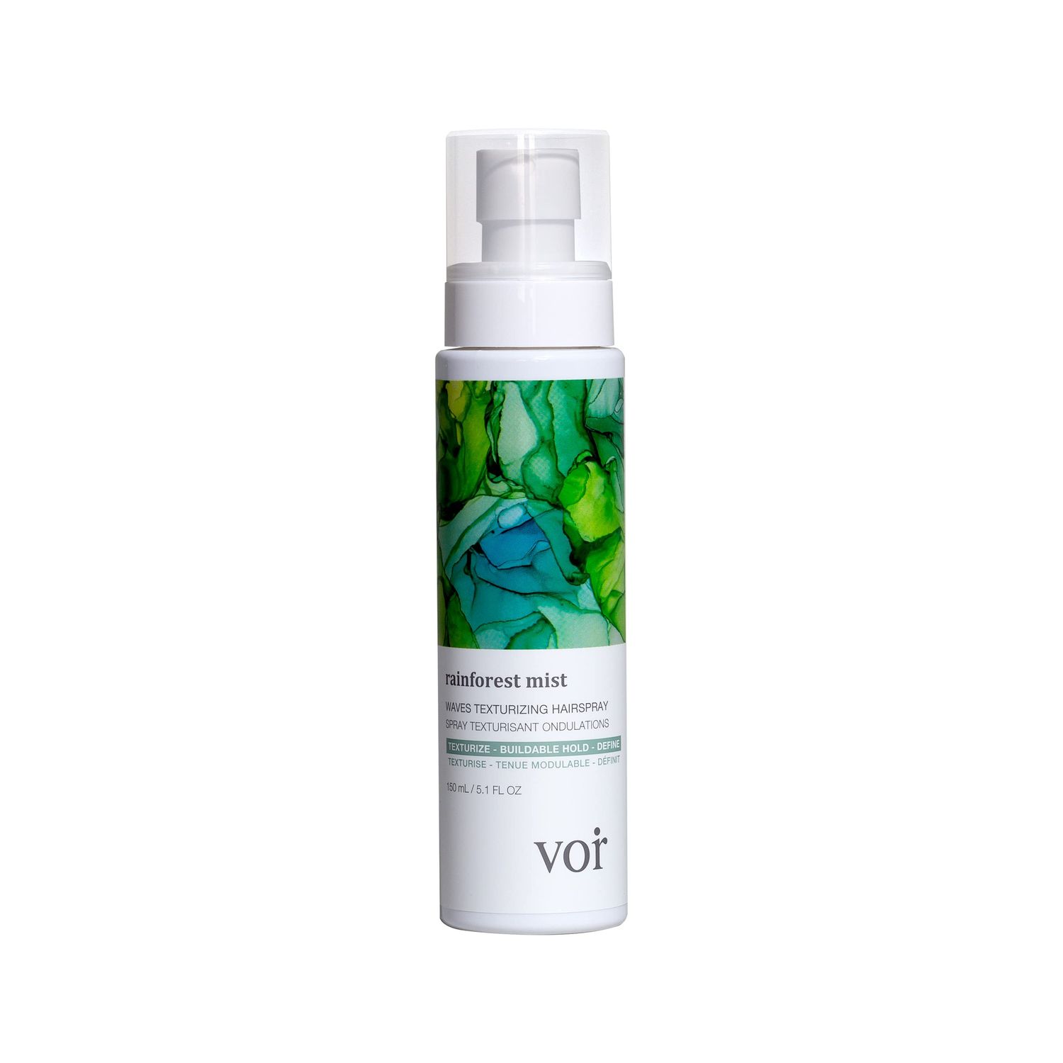 Voir Haircare Rainforest Mist Waves Texturizing Hairspray 5.1 Fl Oz