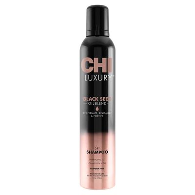 CHI Luxury Black Seed Oil Dry Shampoo, Hydrating Formula To Clean, Revitalize &amp; Strengthen Hair, Sulfate, Paraben &amp; Gluten-Free, 5.3 Oz