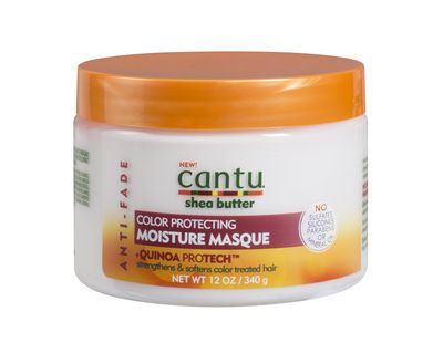 Cantu Shea Butter Anti Fade Color Protecting Moisture Masque with Quinoa Protein, 12 Ounce