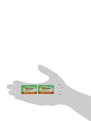 25 7 O&#39;clock Double Edge Safety Razor Blades Made in Russia