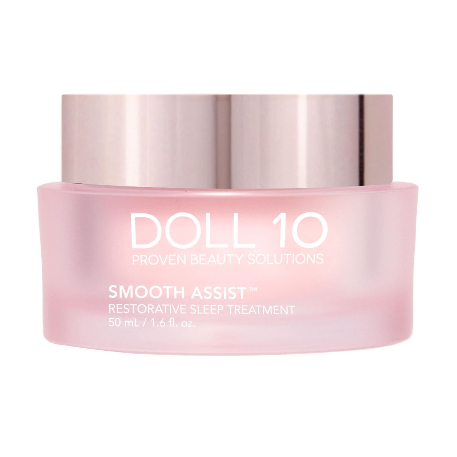 Doll 10 Smooth Assist Restorative Sleep Treatment - Results Overnight - Decreases Redness, Wrinkles &amp; More - Hydrating Treatment (1.6 oz)