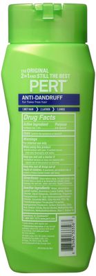 Pert Plus 2 in 1 Shampoo and Conditioner Dandruff Control 13.5 Ounces (Pack of 2)