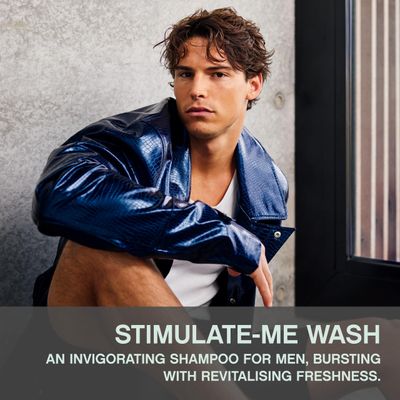 KEVIN.MURPHY STIMULATE-ME.WASH - Clarifying Shampoo for Hair &amp; Scalp - For All Hair Types - Stimulates Hair - Hair Strengthening - Cruelty Free Shampoo - 250 mL / 8.4 fl oz