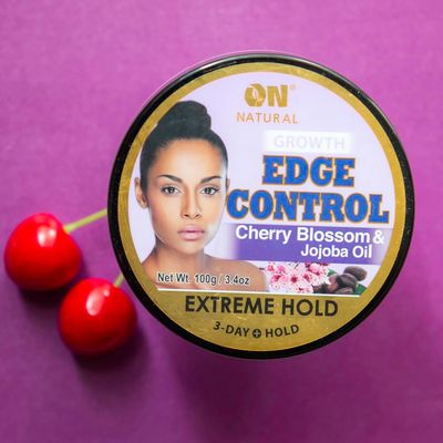 On Natural Edge Control Extreme Hold-Cherry Blossom and Jojoba Oil 1oz (1 oz)
