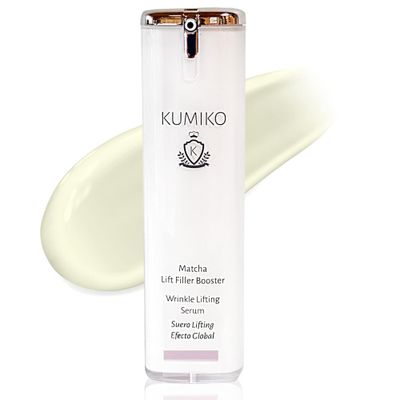 KUMIKO Wrinkle Lifting Serum - Serum Moisturizer for All Skin Types - 30ml - Achieve Radiant, Youthful Skin with the Power of Matcha - Non-Greasy, Fast Absorbing for Daily Use