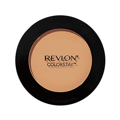 Revlon ColorStay Pressed Powder Face Makeup, Longwearing, Fragrance-Free, Noncomedogenic, 850 Medium Deep, 0.3 Oz