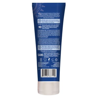 Desert Essence Organic Fragrance Free Shampoo - 8 fl oz - 2 Pack - Pure, Unscented - w/Aloe Vera, Jojoba Oil, Pro-Vitamin B5 - Calms, Soothes Sensitive Scalp - Nourishing, Revitalizing - No Parabens