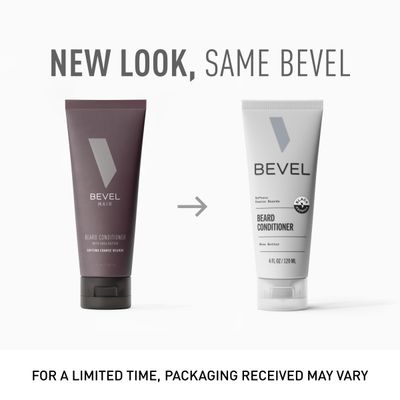 Bevel Beard Conditioner for Men - Beard Softener with Coconut Oil, Shea Butter and Aloe Vera, Softens and Conditions Beard to Help Reduce Breakage, 4 Oz