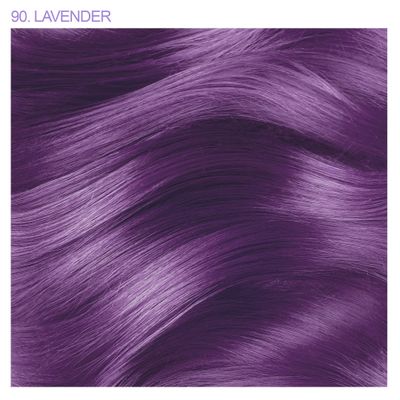 Adore Semi Permanent Hair Color - Vegan and Cruelty-Free Purple Hair Dye - 4 Fl Oz - 090 Lavender (Pack of 2)