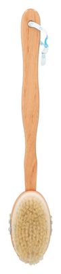 The Organic Pharmacy Skin Brush - Premium Natural bristles Shower Body Brush with a Long Detachable Beechwood for Soft yet Firm Exfoliation and Skin Renewal