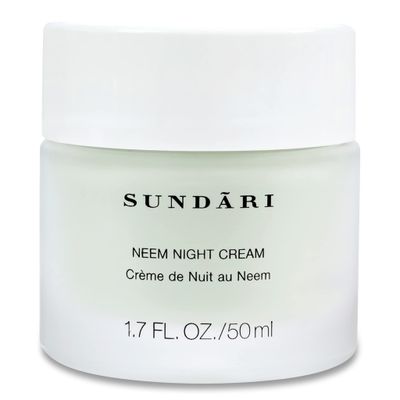 SUNDARI Neem Night Cream - 1.7 Fl Oz, Night time Moisturizer with Botanical Extracts, Wrinkle Repair &amp; Hydration, Nourishes and Soothes Skin, Restores Natural Radiance, All Skin Types