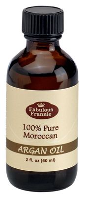Fabulous Frannie Moroccan ARGAN Oil 100% Pure for Hair Skin Nails Carrier Treatment Oil 2oz