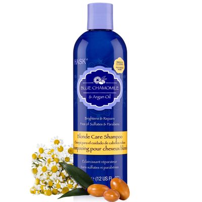 Hask Chamomile &amp; Argan Oil Blonde Care Shampoo, 12 Ounce