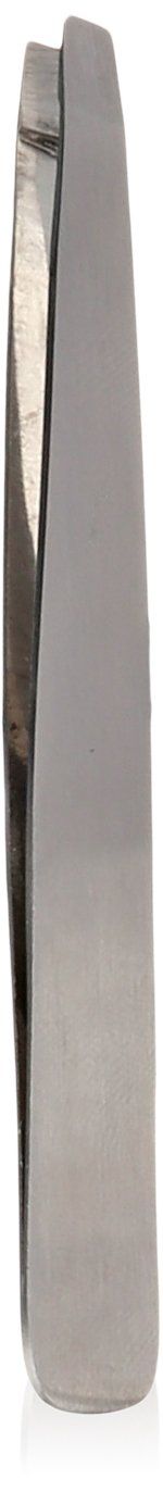 Mehaz Professional Slanted Tweezer MS350 Durable Stainless Steel With Slanted Tips For Precision Gripping In Eyebrow Shaping And Unwanted Body Hair Removal - 3.8 inches