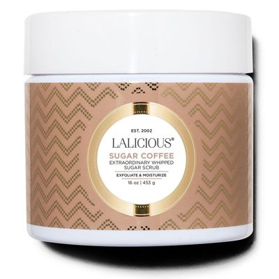 LALICIOUS - Whipped Sugar Scrub - Sugar Coffee, 16 oz.