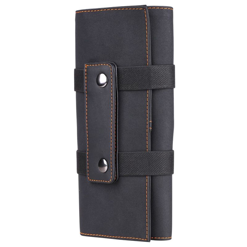 PERFEHAIR Hair Stylist Scissor Holder Pouch Cases for Hairdressers, Salon Tools Holster Bag, Soft Fabric Roll-Up Organiser