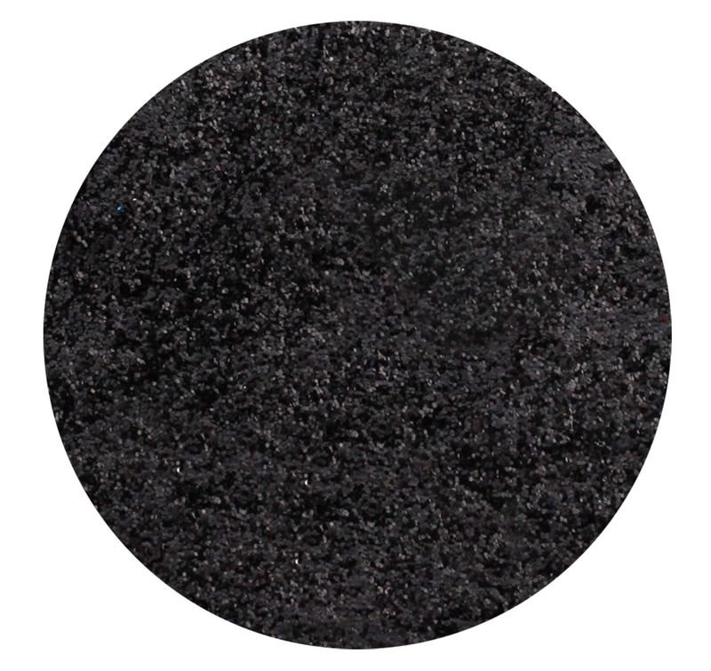 GLITTIES - Black Ice - Loose Fine Glitter Powder (.008") - Great for Nail Art, Nail Polish, Gel, Gel Polish or Acrylic Nail Powder - Solvent Resistant - (10 Gram Jar)