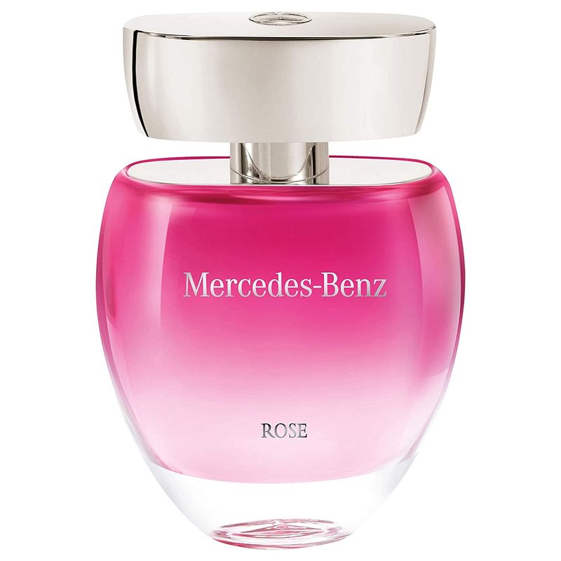 Mercedes-Benz - Rose - Professional Fragrance For Women - Elegant And Irresistible - Romantic And Stylish - Naturally Infused And Crafted - Sweet, Fresh And Young - Eau De Toilette - 3 Oz