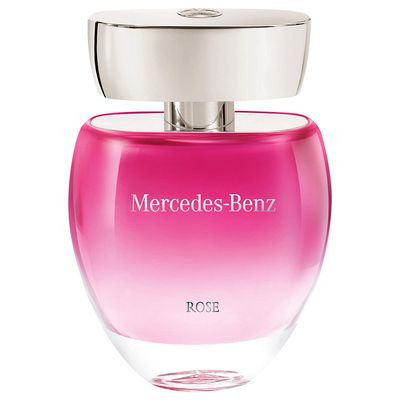 Mercedes-Benz - Rose - Professional Fragrance For Women - Elegant And Irresistible - Romantic And Stylish - Naturally Infused And Crafted - Sweet, Fresh And Young - Eau De Toilette - 3 Oz