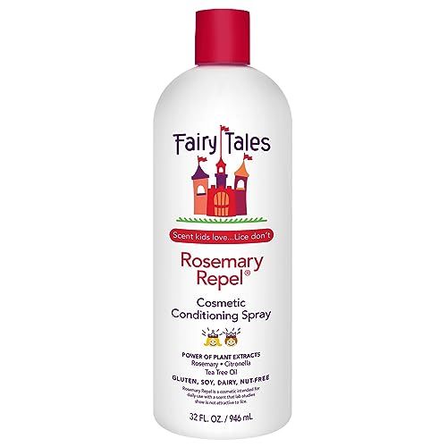 Fairy Tales Rosemary Repel Daily Kids Conditioning Spray REFILL- Kids Like the Smell, Lice Do Not, 32 fl oz. (Pack of 1)