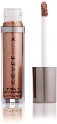 COVER FX Shimmer Veil - Bronze - Weightless Cream Shimmer - Crease-Proof - Transfer-Proof Formula - Multidimensional Shine - Eyes, Cheeks and Lips