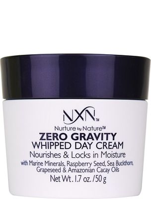 NXN Zero Gravity Whipped Day Cream Face Moisturizer, Natural and Organic Anti Aging Formula for Dry or Sensitive Skin, Men and Women, 2FL Oz