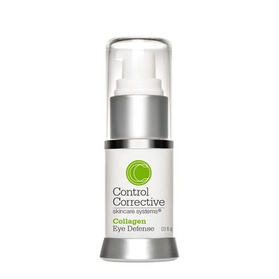 CONTROL CORRECTIVE Collagen Eye Defense, .5 Oz - Soothing &amp; Hydrating Eye Cream, All Skin Types, Lightweight, Elastin, Wheat Germ, Hyaluronic Acid, Skin Brighteners Restore Smoothing To Delicate Areas