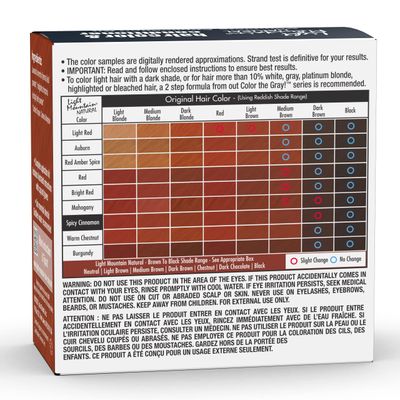 Light Mountain Henna Hair Color &amp; Conditioner - Spicy Cinnamon Hair Dye for Men/Women, Organic Henna Leaf Powder and Botanicals, Chemical-Free Semi-Permanent Hair Color, 4 Oz (Pack of 3)