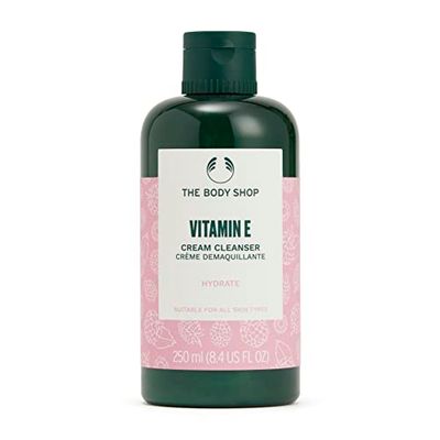 The Body Shop Vitamin E Cream Cleanser - Removes Impurities &amp; Makeup - Moisturizes - For All Skin Types - 8.4 oz