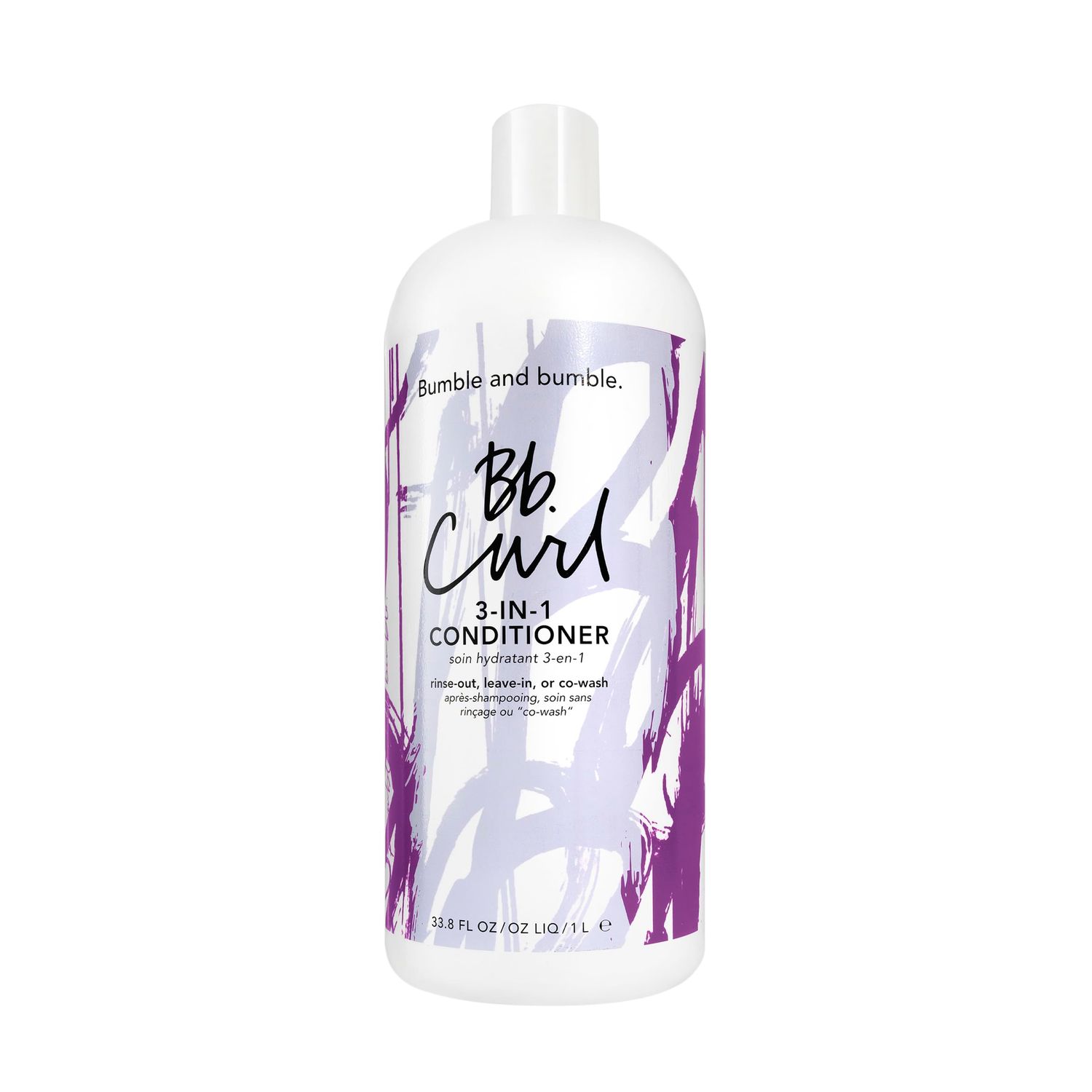 Bumble and bumble. Curl 3-in-1 Conditioner | For Moisturized Curls | Anti Frizz + Color Safe | Coily, Curly, Wavy | With Jojaba Oil, Avocado Oil + Coconut Oil | Pump Sold Separately, 33.8 Fl Oz