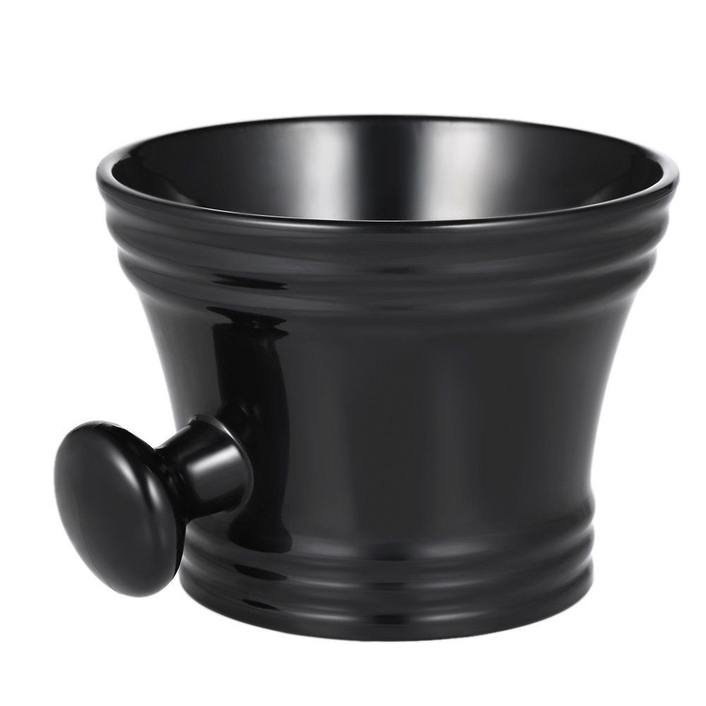 Shaving Mug Anself Man&#39;s Plastic Shaving Bowl with Handle Soup Bowl Barber Cleaning Soup Cup for Razor