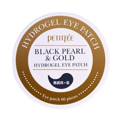 Petitfee Black Pearl &amp; Gold Hydrogel Eye Patch, 60 Patches, 1.4 g