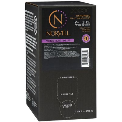 Norvell Premium Sunless Tanning Solution - Venetian Plus, 128 Fl Oz