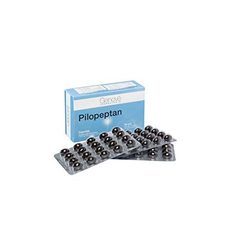 Genove Pilopeptan 60 Capsules - Care Treatment to Stop Hair Loss and Regrow Hair for Women and Men - Vitamins Providing Nutrients