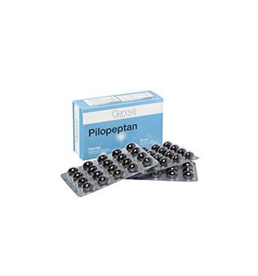 Genove Pilopeptan 60 Capsules - Care Treatment to Stop Hair Loss and Regrow Hair for Women and Men - Vitamins Providing Nutrients