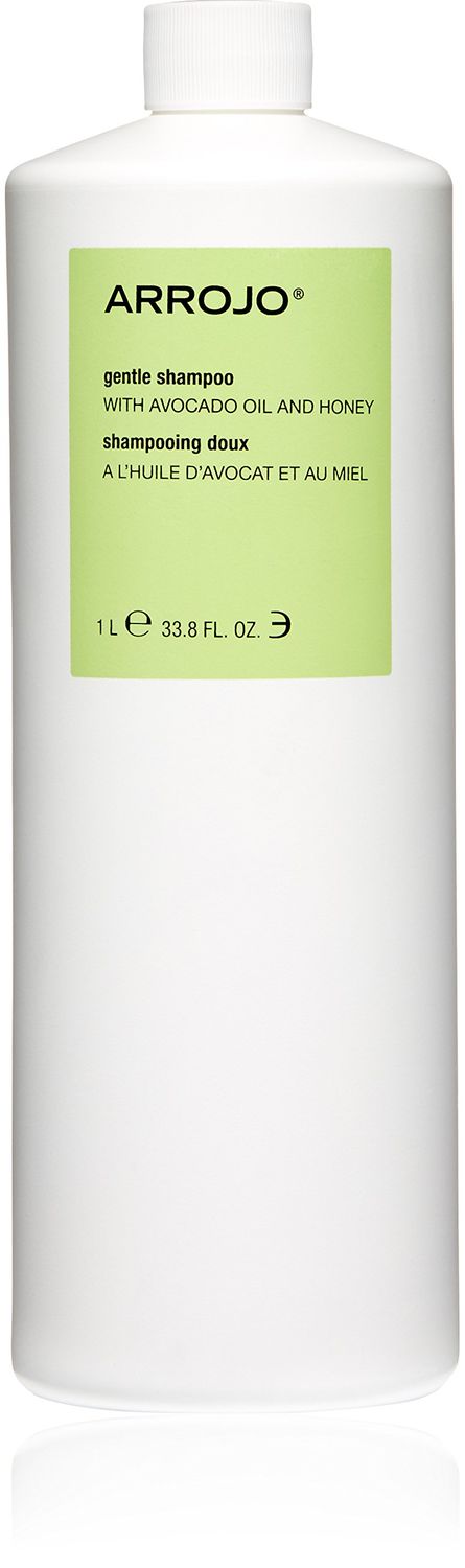 ARROJO Gentle Sulfate Free Shampoo - Gentle Shampoo to Repair &amp; Nourish - Hair Shampoo w/Vitamin B5, Avocado Oil &amp; Honey - Lightly Scented Cleansing Shampoo - Paraben Free Shampoo