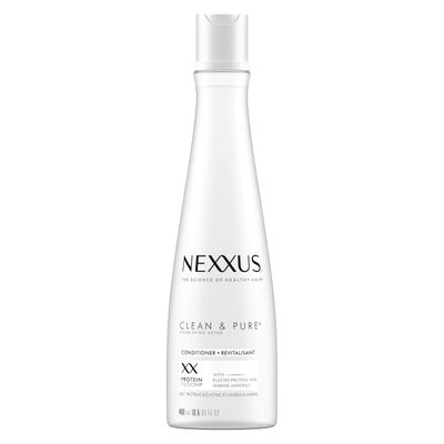 Nexxus Clean and Pure Conditioner With ProteinFusion, Nourished Hair Care, Silicone, Dye, and Paraben Free 13.5 oz