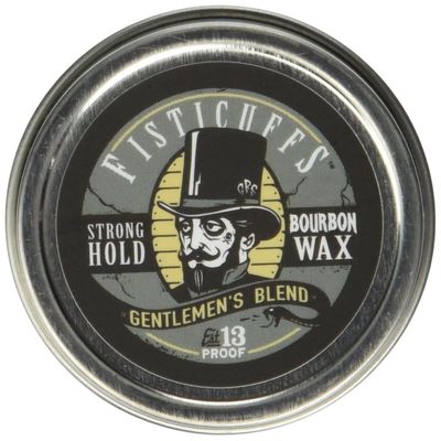 Grave Before Shave Fisticuffs Strong Hold Mustache Wax Gentlemen&#39;s Blend 1 OZ. Tin