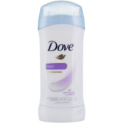Dove Invs Sold Frsh Size 2.6z Dove Fresh Invisible Solid Antiperspirant Deodorant