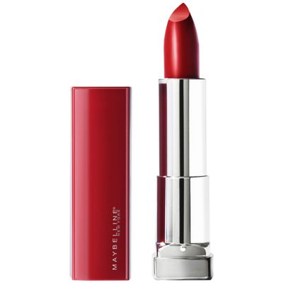 Maybelline Color Sensational Made for All Lipstick, Crisp Lip Color &amp; Hydrating Formula, Ruby For Me, Red, 1 Count