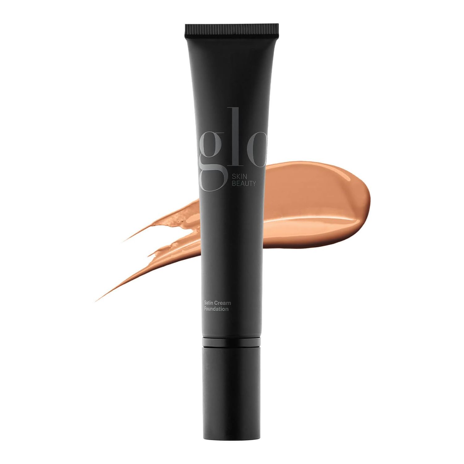 Glo Skin Beauty Satin Cream Foundation Makeup for Face, Beige Medium - Full Coverage, Semi Matte Finish, Conceal Blemishes &amp; Even Skin Tone