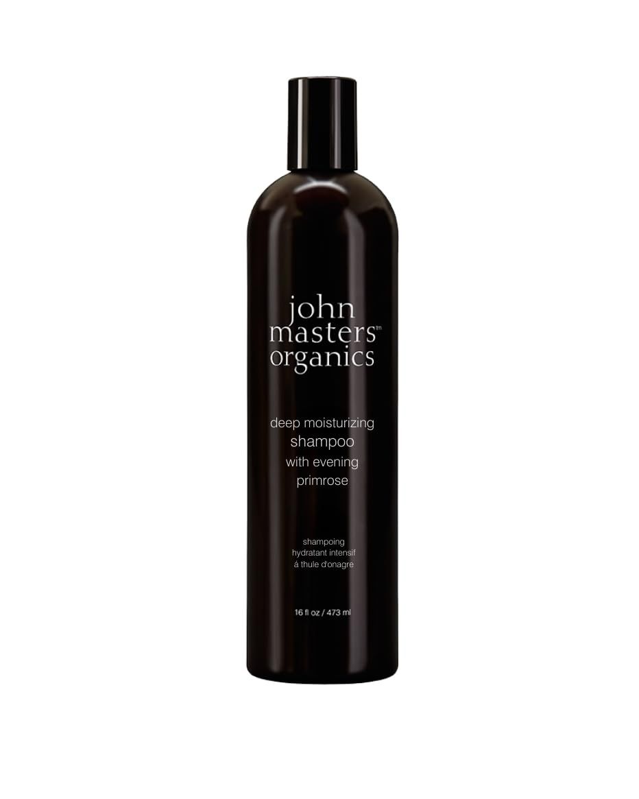 John Masters Organics Shampoo for Dry Hair 16 oz | 70%+ Organic Ingredients | Sulfate-Free | Organic Evening Primrose | Cruelty-Free