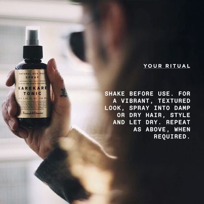 TRIUMPH &amp; DISASTER | Karekare Hair Tonic | Texturizing, Sea Salt Spray for Hair - 100% Natural, for Men &amp; Women, 5.07 oz