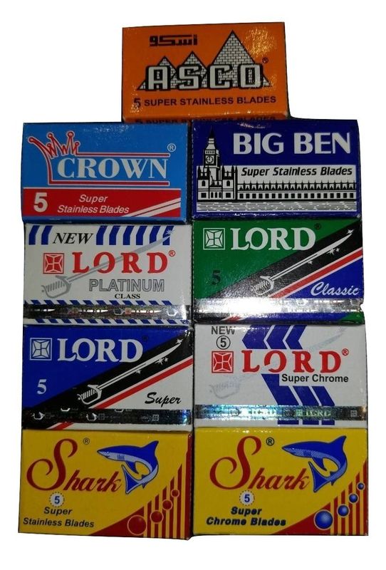 45 LORD SHARK ASCO BIGBEN CROWN DE Blade Sampler 9E