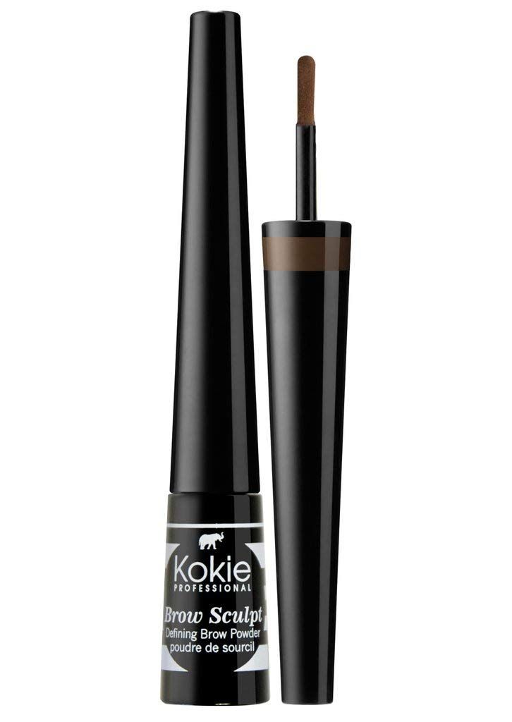 Kokie, Brow Sculpt Powder Medium Brown, 0.025 Ounce