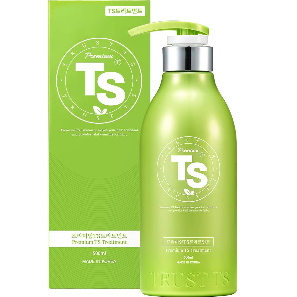 Premium TS Treatment (16.9 Fl Oz) | Therapy Treatment for Dry, Damaged hair and Scalp| Phytoncide Scent with Essential Oil &amp; Biotin &amp; Natural Ingredients | Sulfate Free | Men &amp; Women (All Hair Types)