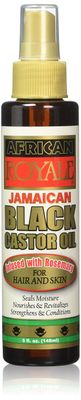 African Royale Jamaican Black Castor Oil 5 Oz