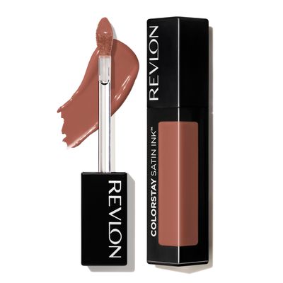 Revlon Liquid Lipstick, Face Makeup, ColorStay Satin Ink, Longwear Rich Lip Colors, Formulated with Black Currant Seed Oil, 002 Wild Ride, 0.17 Fl Oz