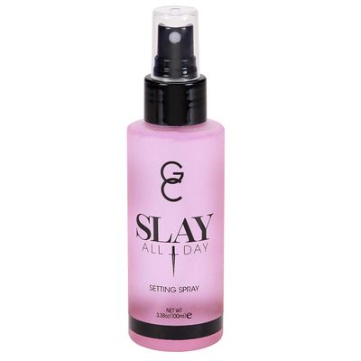 Gerard Cosmetics Slay All Day Makeup Setting Spray (Rose Scented), Matte Finish with Oil Control, Cruelty Free, Long Lasting Finishing Spray, 3.38oz (100ml)