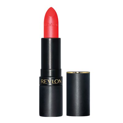 REVLON Super Lustrous The Luscious Mattes Lipstick, in Coral, 007 On Fire, 0.15 oz